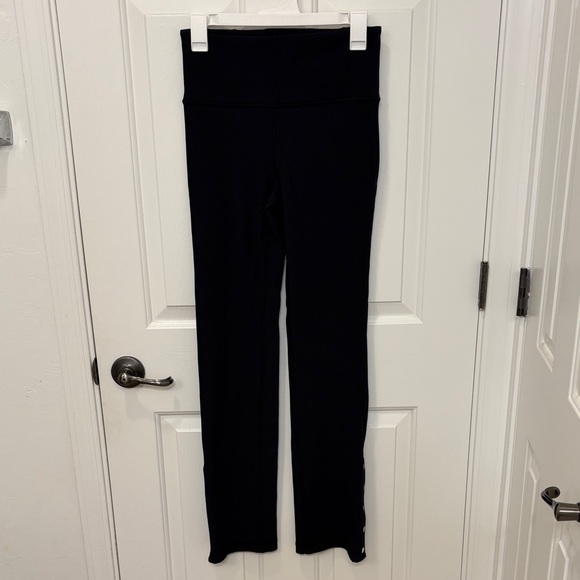 Athleta Elation Rib Snap Pant in Black - Picture 3 of 6